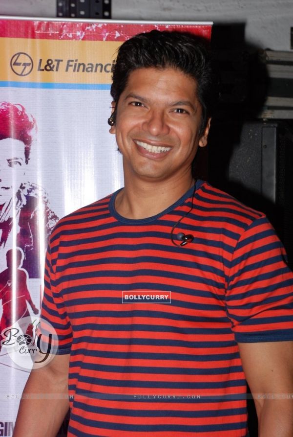 Shaan was snapped at the rehearsals of his upcoming Concert