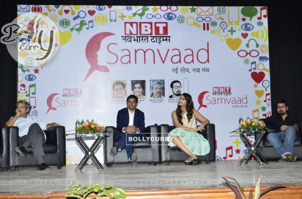 Sonam Kapoor was spotted at NBT Samvaad Event