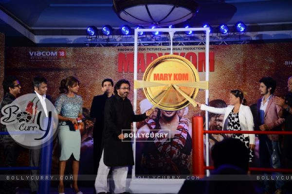 Sanjay Leela Bhansali and Mary Kom unviel the Music at the Launch