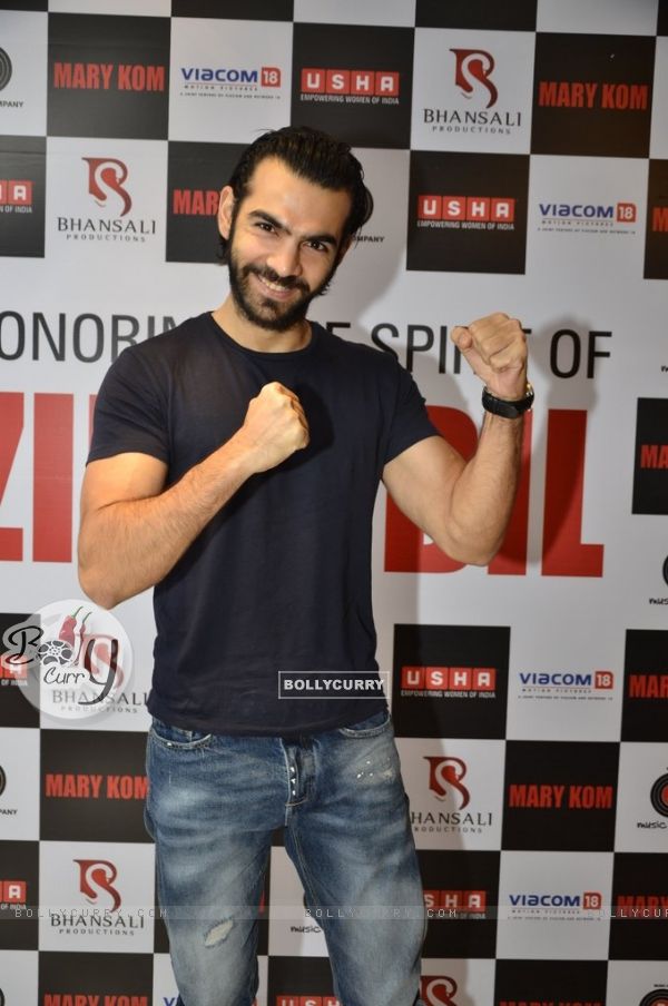 Karan V Grover was at the Music Launch of Mary Kom (332332)