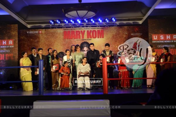The Cast at the Music Launch of Mary Kom (332339)