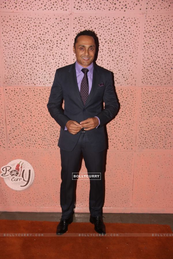 Rahul Bose poses for the media at the IIMUN Event