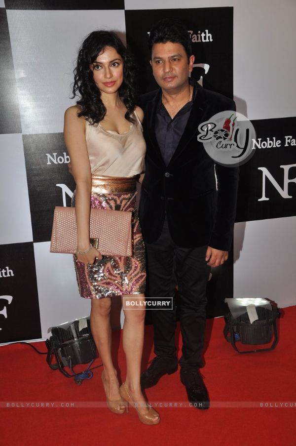 Bhushan Kumar with wife Divya Khosla at the Birthday Bash cum Launch
