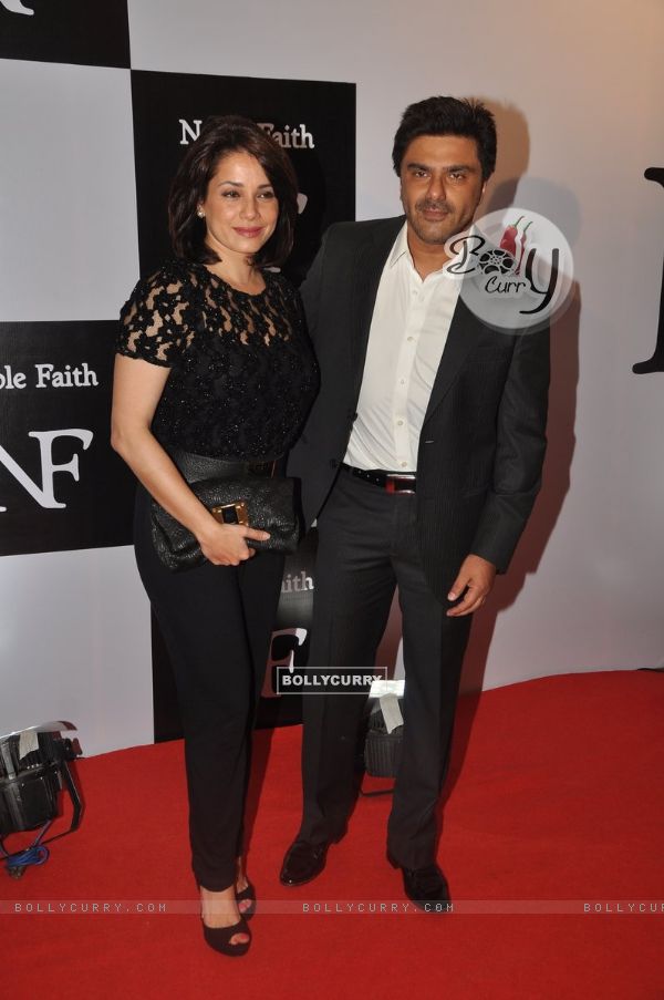 Sameer Soni with wife Neelam Kothari at the Launch