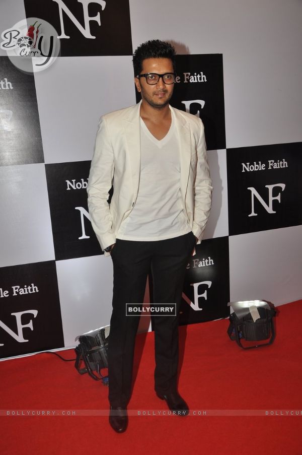 Riteish Deshmukh poses for the media at the Birthday Bash cum Launch