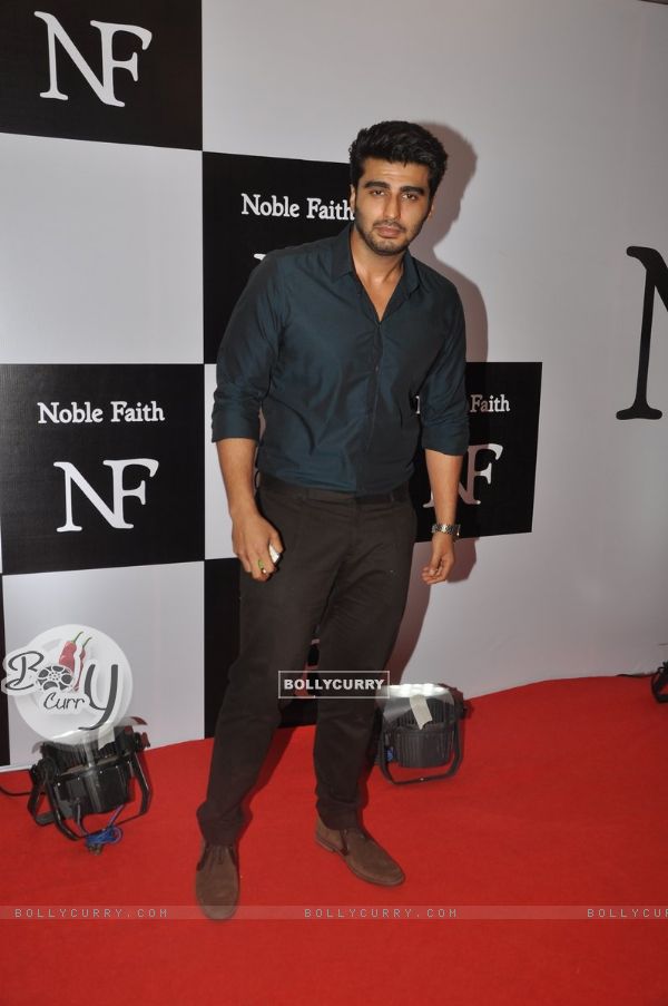 Arjun Kapoor poses for the media at the Birthday Bash cum Launch