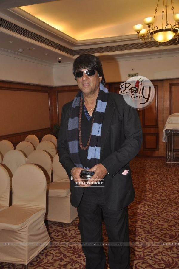 Mukesh Khanna was at the Launch of Star Studded National Anthem by Film Maker Raajeev Walia