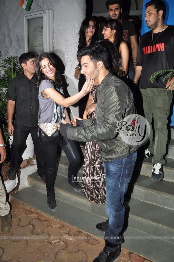 Celebs at the Wrap Up Party of Badlapur