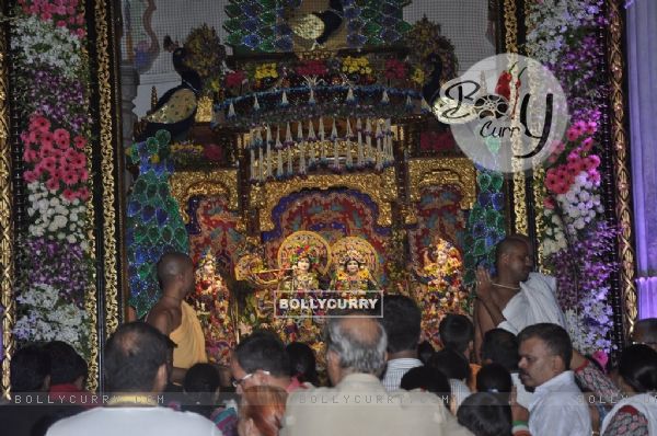 Isckon Temple on Janmashtami