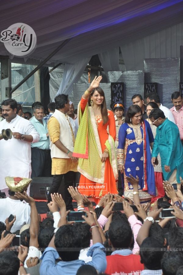 Bipasha Basu was at the Dahi Handi Celebration in Mumbai