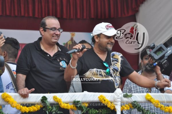 Sajid Ali at the Dahi Handi Celebration in Mumbai