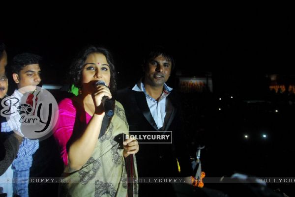Vidya Balan was at the Dahi Handi Celebration in Mumbai