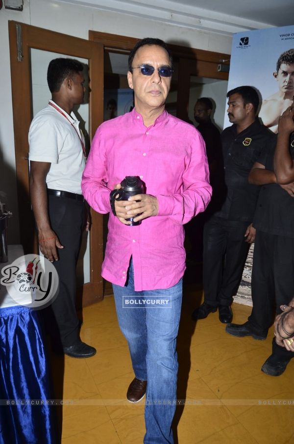 Vidhu Vinod Chopra was spotted at the Second Poster Launch of P.K.
