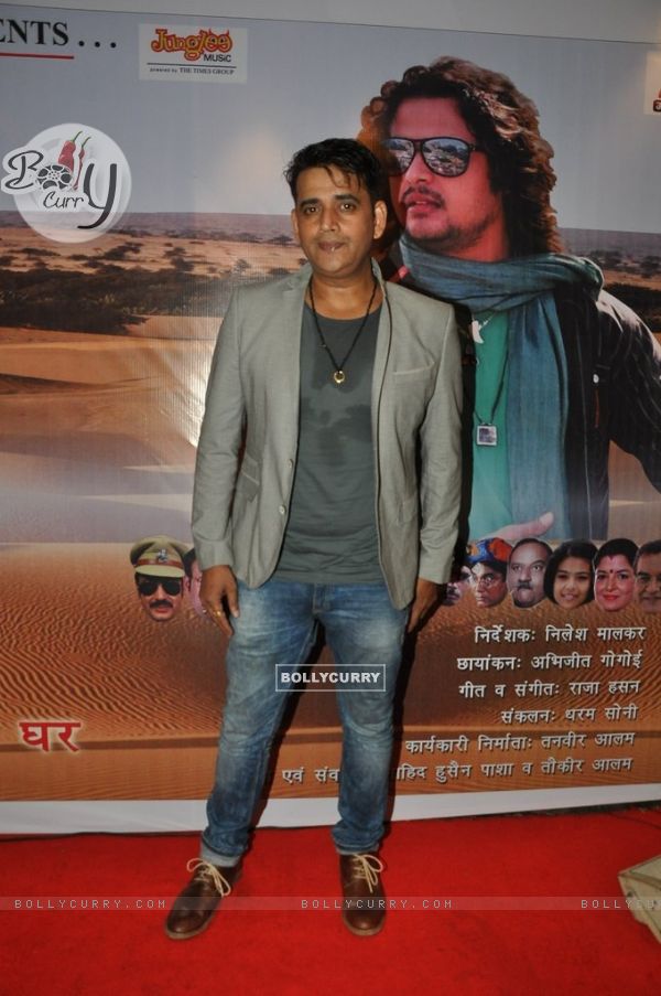 Ravi Kissen poses for the media at the Album Launch of Marudhar