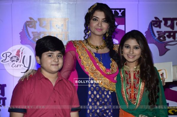 Pallavi Gupta, Parul Chaudhary and Rakshit Wahi at the Red Carpet of Sony Pal Channel