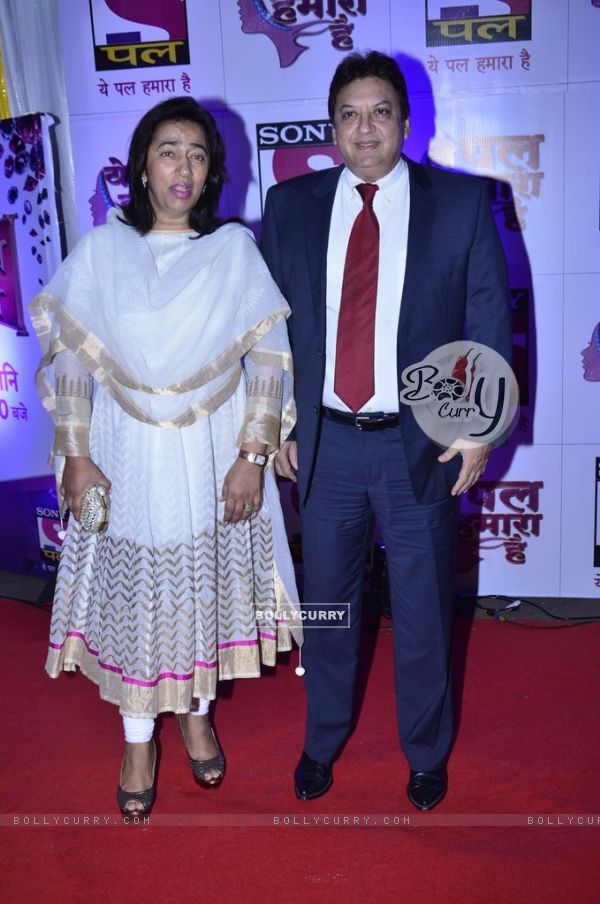 Shashi Ranjan and Anu Ranjan at the Red Carpet of Sony Pal Channel