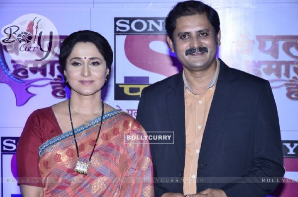 Rohitashv Gaur and Nishigandha Wad at the Red Carpet of Sony Pal Channel