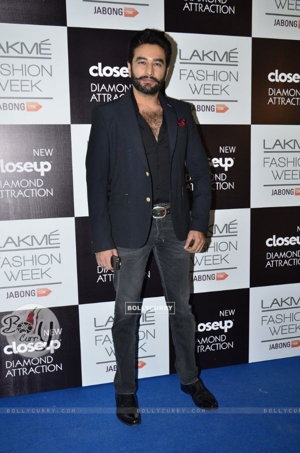 Shekhar Ravjiani was at the Lakme Fashion Week Winter/ Festive 2014 Day 6