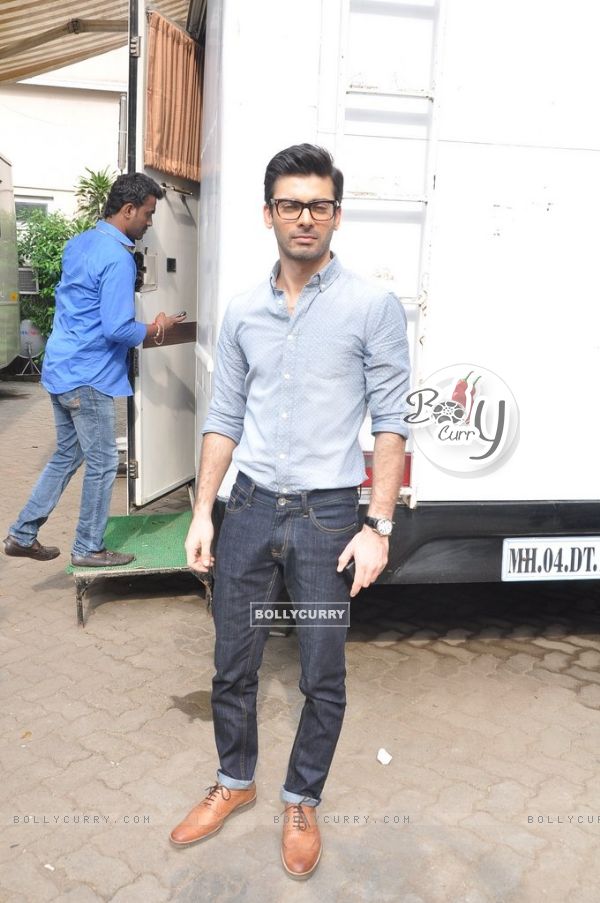 Fawad Khan was at the Promotions of Khoobsurat on Captain Tiao
