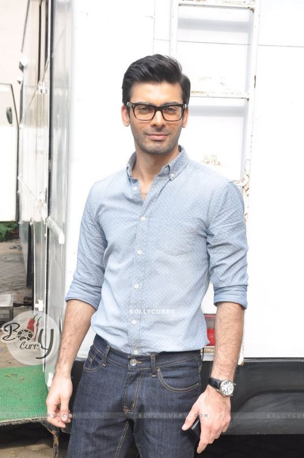 Fawad Khan was at the Promotions of Khoobsurat on Captain Tiao