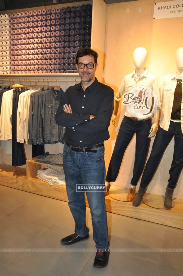 Rajat Kapoor at the Levis Khadi Collection Launch