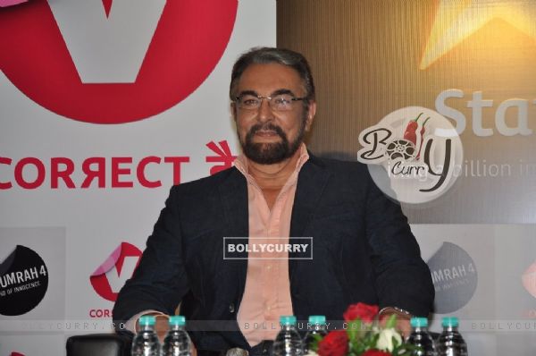 Kabir Bedi was snapped at the Channel V Panel Discussion on Juvenile Justice Bill