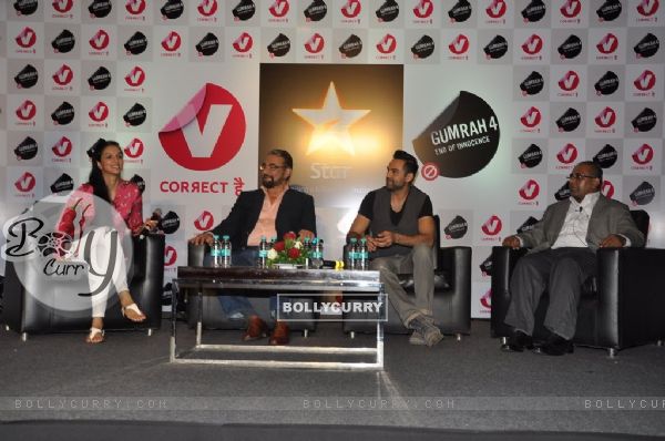 Abhay Deol, Kabir Bedi and Ira Dubey at the Channel V Panel Discussion on Juvenile Justice Bill
