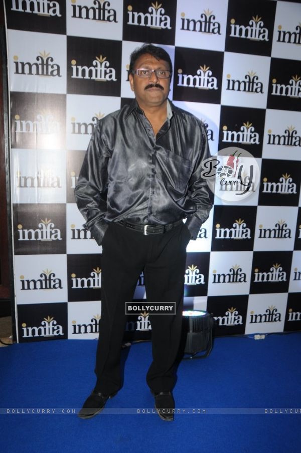 Vijay Patkar poses for the media  at IMFAA