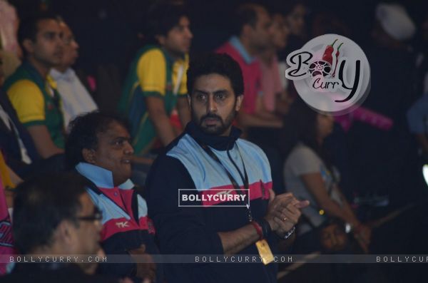 Abhishek Bachchan at the Pro Kabbadi League Semi Finals