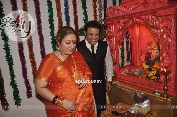 Govinda Celebrates Ganesh Chaturthi
