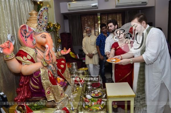 Neil Nitin Mukesh Celebrates Ganesh Chaturthi