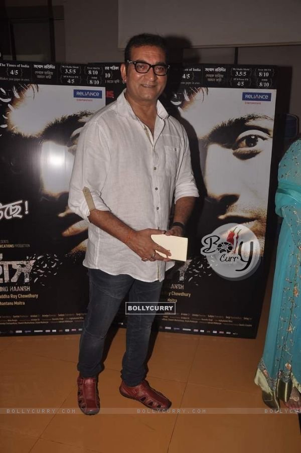 Abhijeet Bhattacharya was seen at the Screening of Benagli Film Buno Haansh (335072)