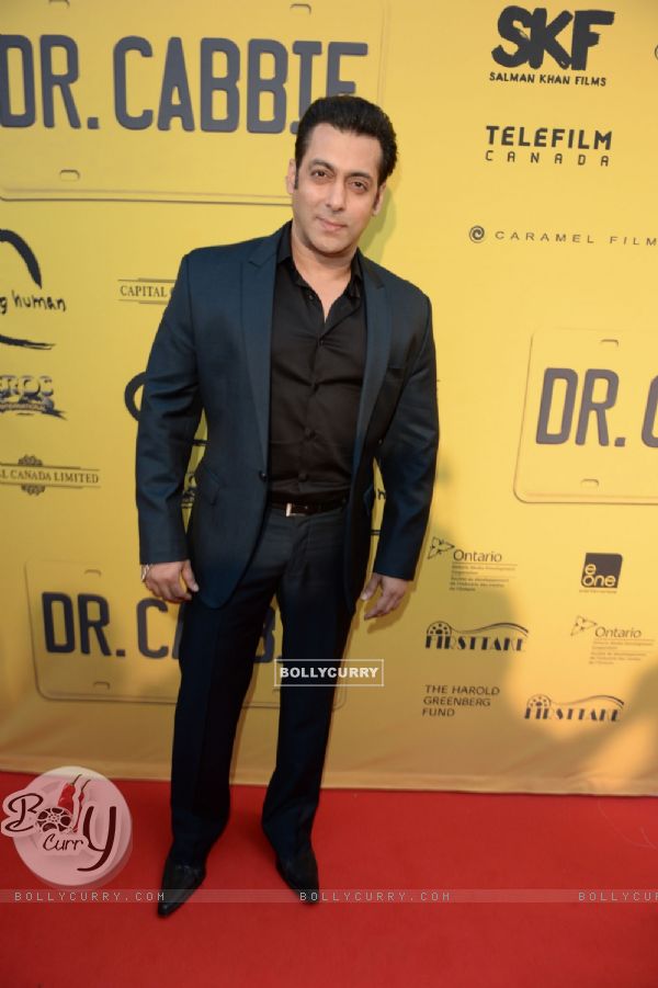 Salman Khan at the Premiere of Dr. Cabbie in Canada (335271)