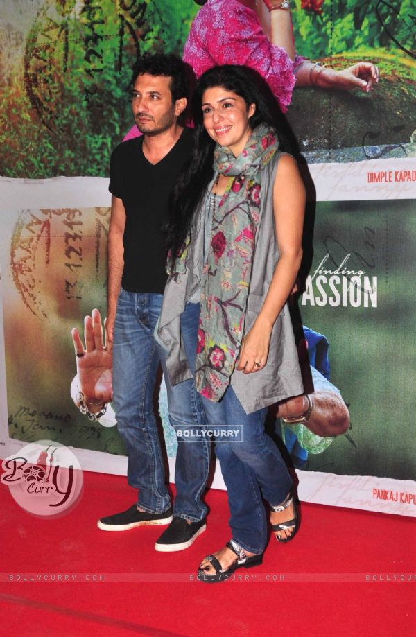Homi Adajania with wife Anaita Shroff Adajania at the Special Screening for Finding Fanny (335518)
