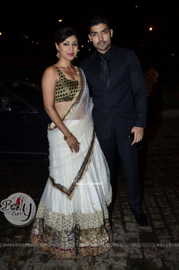 Debina Bonnerjee and Gurmeet Choudhary were seen at Nikitan Dheer and Kratika Sengar's Wedding Recep