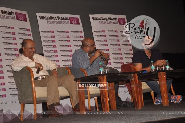 Rohit Shetty snapped giving Masterclass at Whistling Woods
