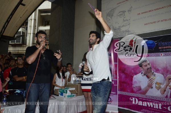 Parineeti Chopra and Aditya Roy Kapur kick start Vaayu'14