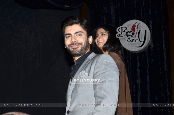 Fawad Khan poses for the media at the Music Launch of Khoobsurat