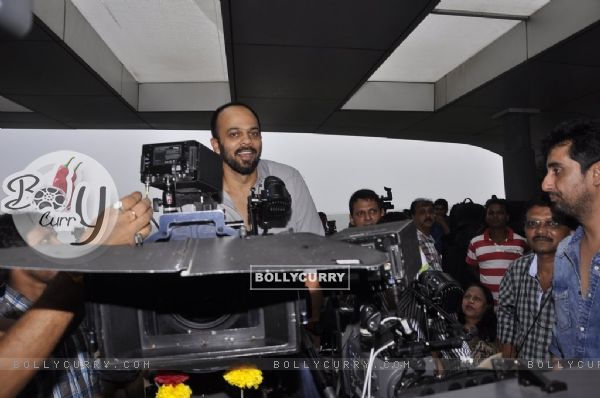 Rohit Shetty snapped at the Launch of Vashu Bhagnani's New Film
