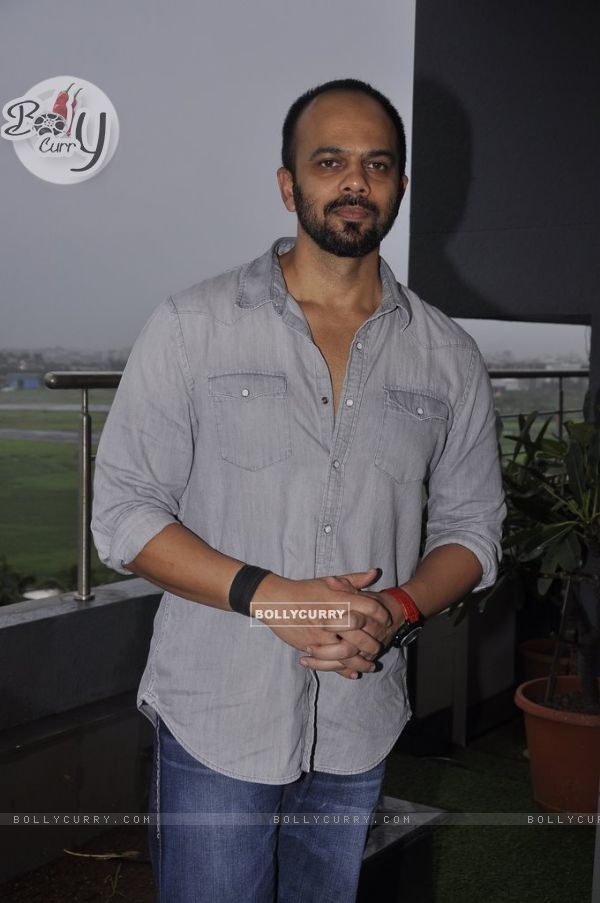 Rohit Shetty poses for the media at the Launch of Vashu Bhagnani's New Film