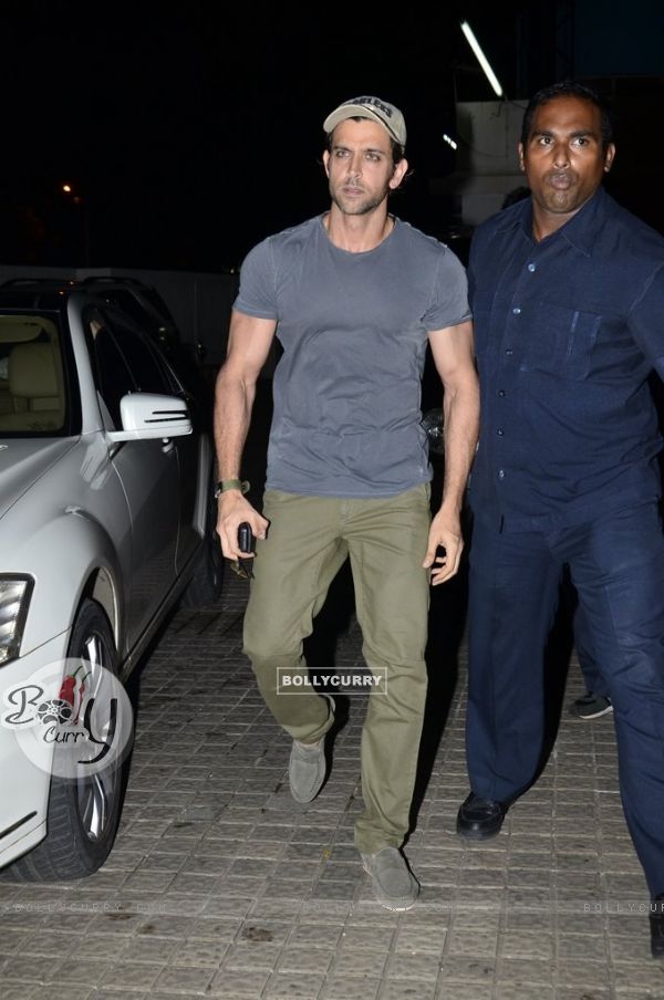 Hrithik Roshan at the Screening of Finding Fanny
