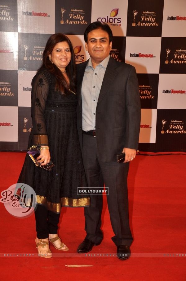 Dilip Joshi ar the Indian Telly Awards
