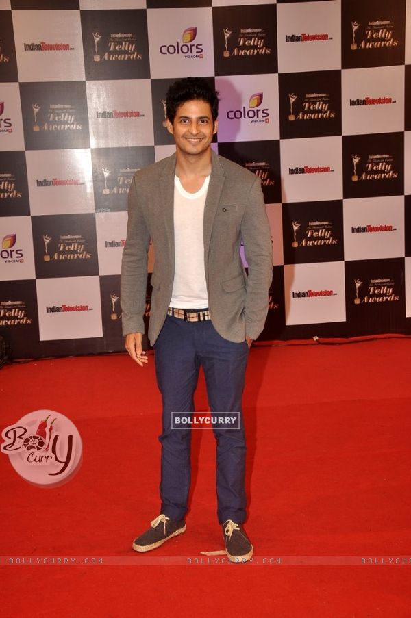 Mohit Malhotra was seen at the Indian Telly Awards