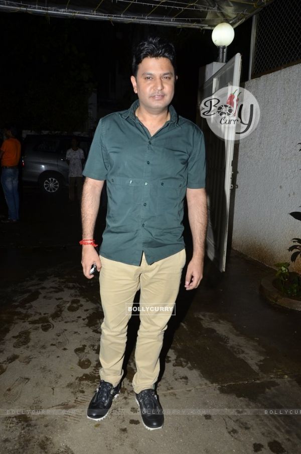 Bhushan Kumar was seen at the Screening of Creature 3D