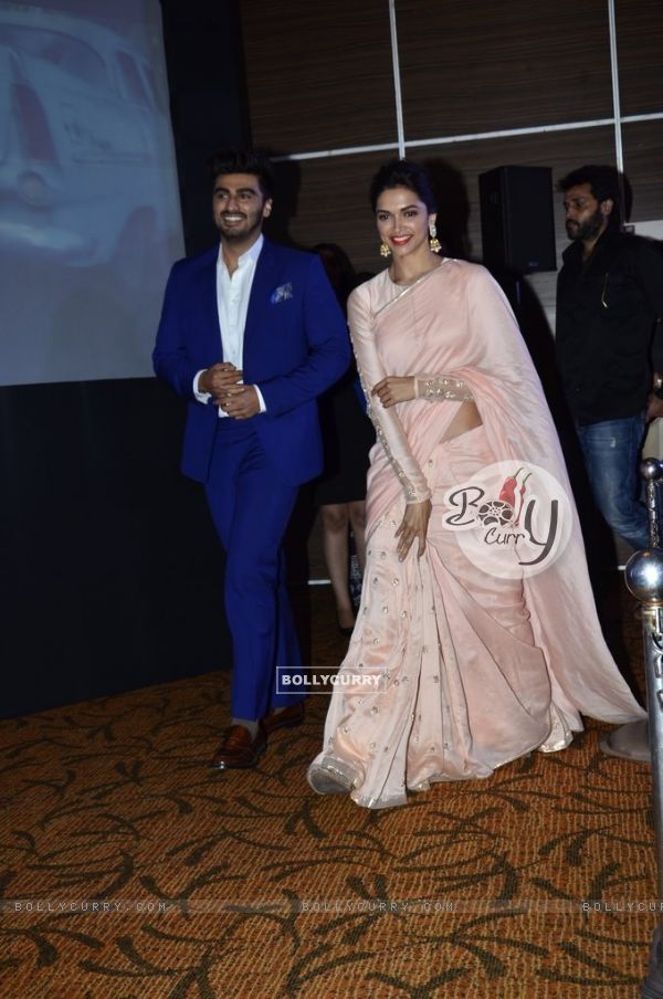 Arjun Kapoor and Deepika Padukone arrive at the Finding Fanny Goa Tourism Event (336705)