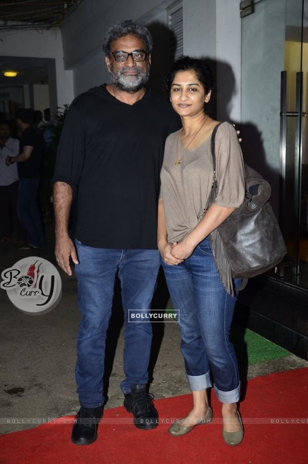 R. Balki & Gauri Shinde were seen at the Special Screening of Finding Fanny (336728)