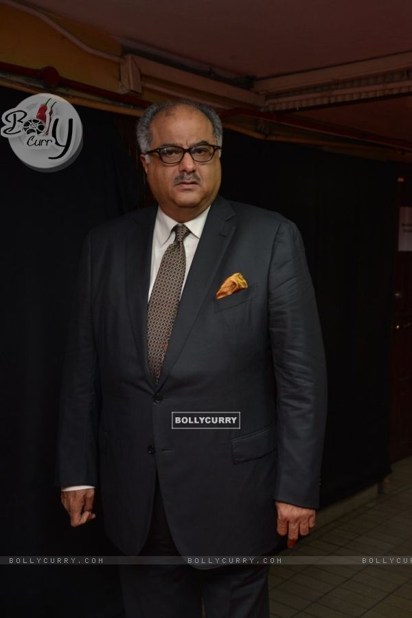 Boney Kapoor poses for the media at Mircromax SIIMA Awards Day 1