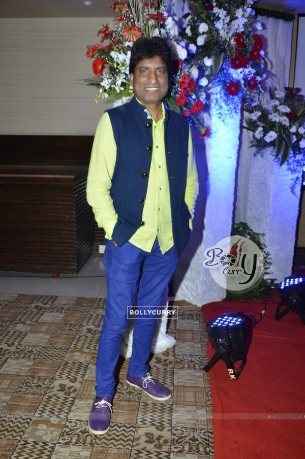 Raju Shrivastav poses for the media at the Talk Show Launch 'Apnaa Ilaaj Apne Haath