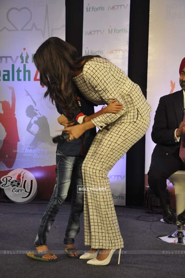 Deepika Padukone Launches NDTV and Fortis Health Care for You Campaign
