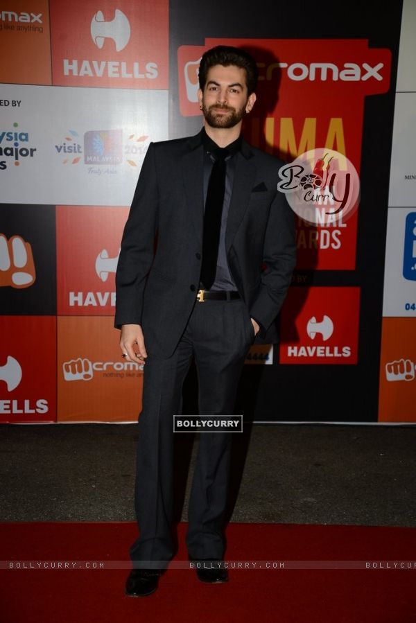 Neil Nitin Mukesh poses for the media at Mircromax SIIMA Awards Day 2